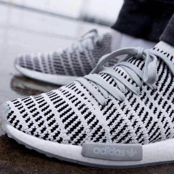 Adidas NMD R1 Stealth Pack Grey/Black - Picture 12 of 12